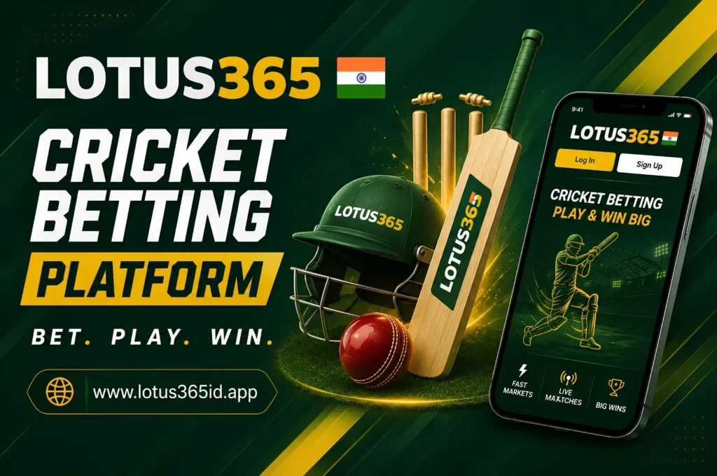 Lotus365 cricket betting platform